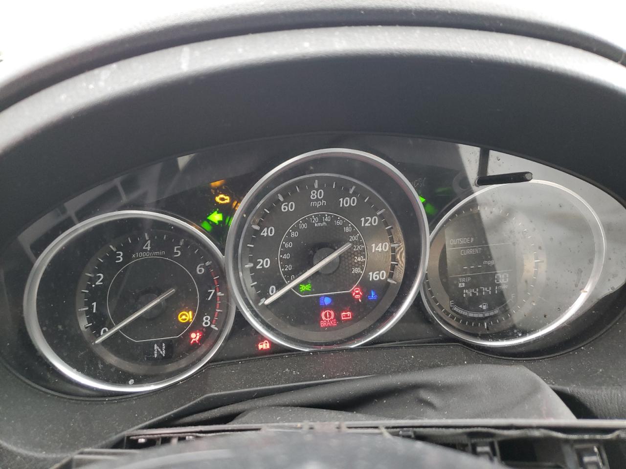 2015 Mazda 6 VIN JM1GJ1V54F1186196 Copart auction photo, all over damage thumbnail 9