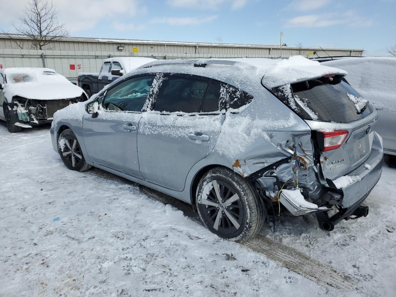 2018 Subaru Impreza VIN 4S3GTAB61J3727919 Copart auction photo, rear end / front end damage thumbnail 2