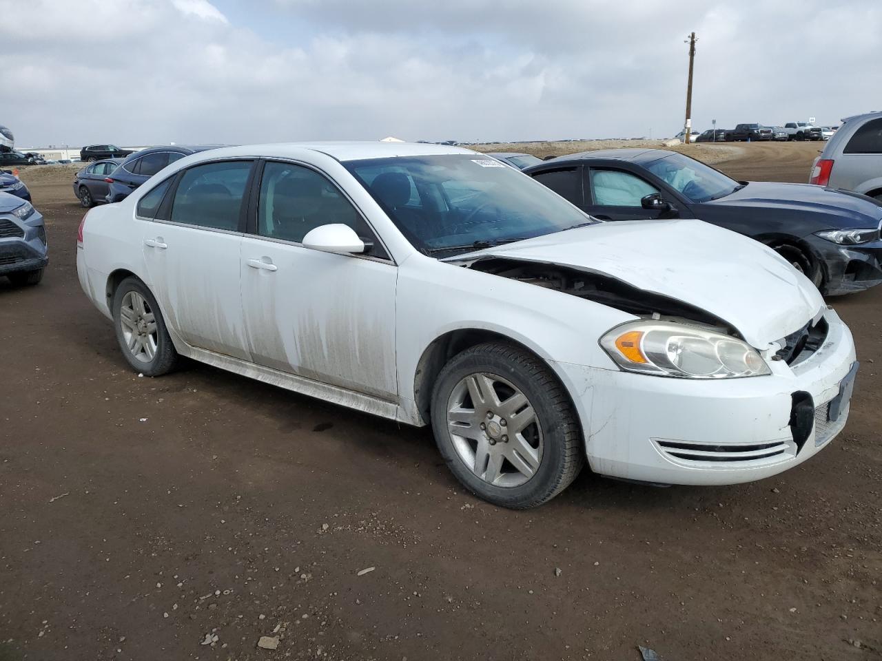 2012 Chevrolet Impala VIN 2G1WA5E30C1115092 Copart auction photo, front end / minor dent/scratches damage thumbnail 4