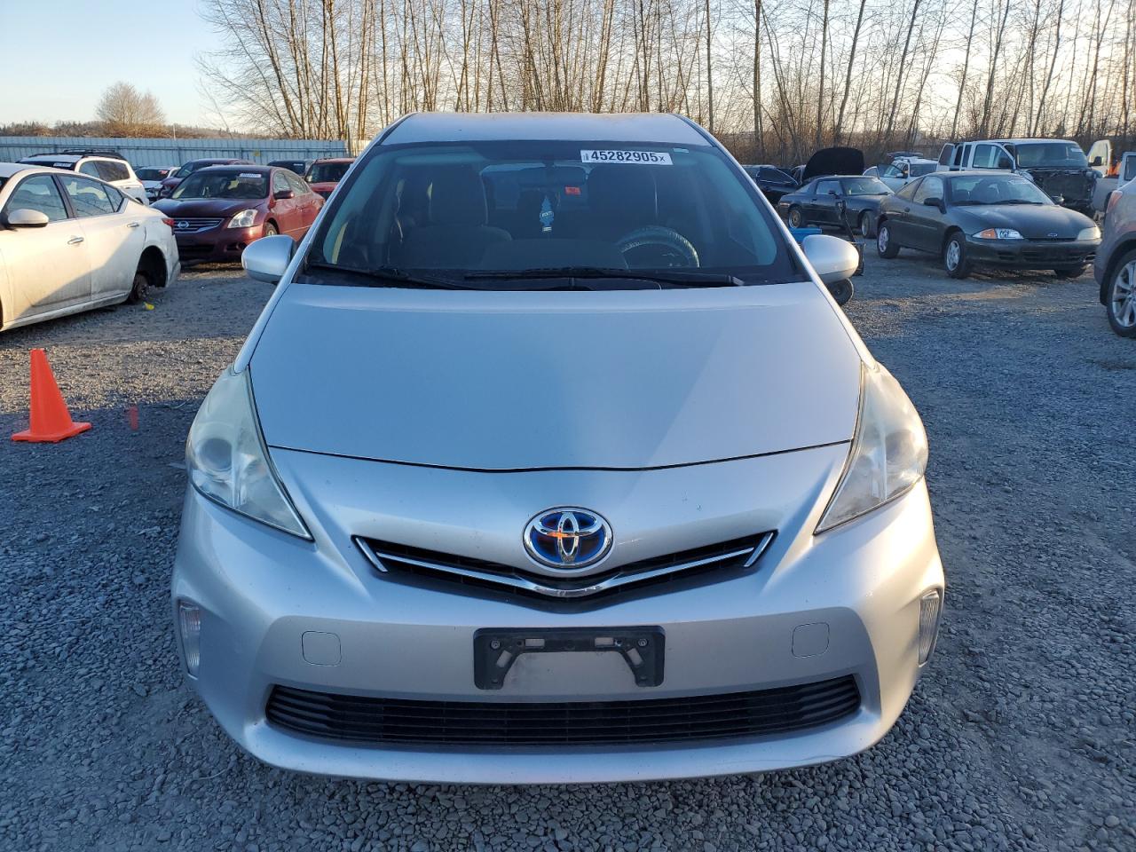2012 Toyota Prius VIN JTDZN3EU4C3086762 Copart auction photo, front end / side damage thumbnail 5