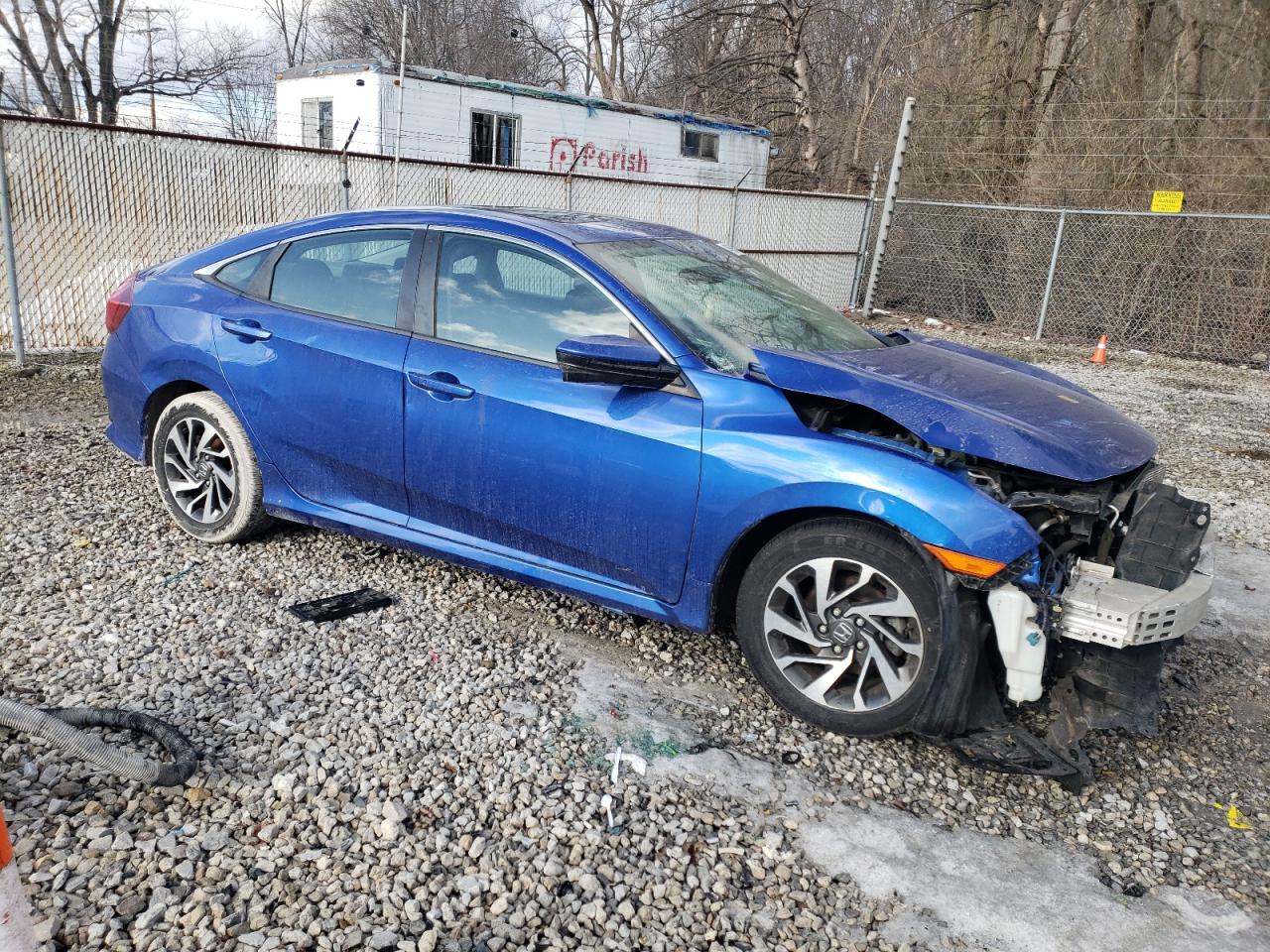 2016 Honda Civic VIN 19XFC2F77GE240553 Copart auction photo, front end damage thumbnail 4