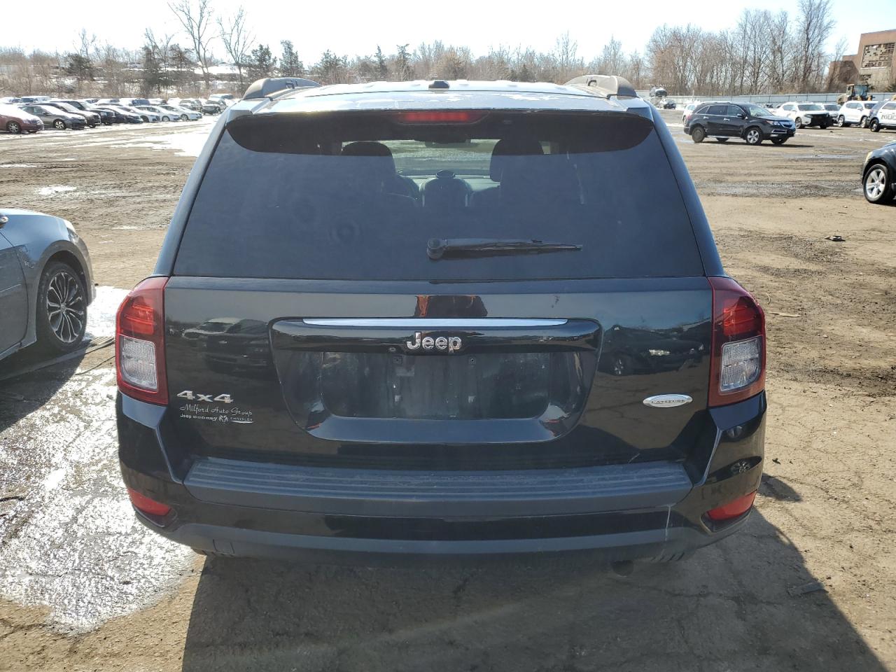 2014 Jeep Compass VIN 1C4NJDEB8ED642230 Copart auction photo, front end damage thumbnail 6