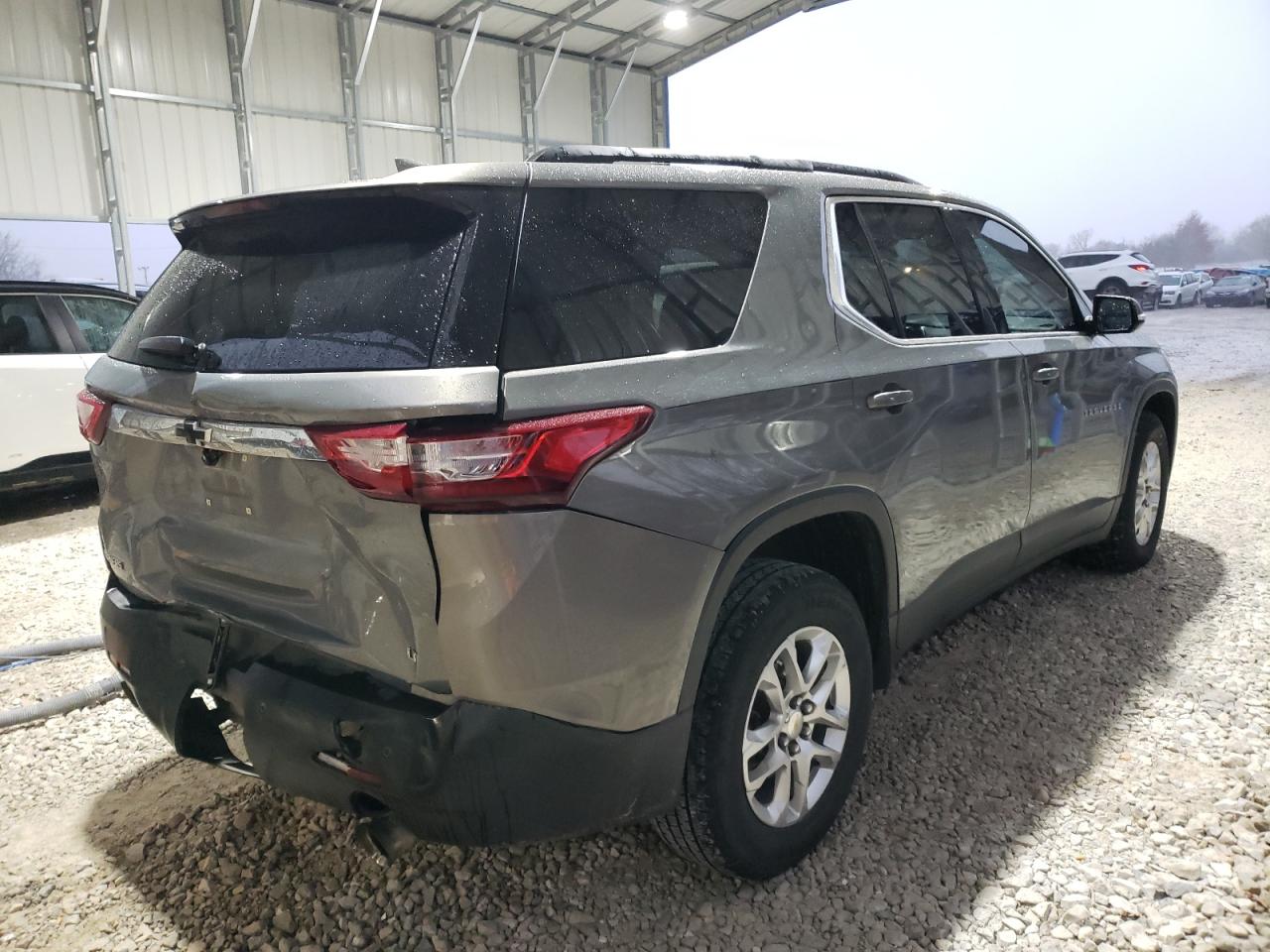 2019 Chevrolet Traverse VIN 1GNERGKW5KJ119558 Copart auction photo, rear end / front end damage thumbnail 3