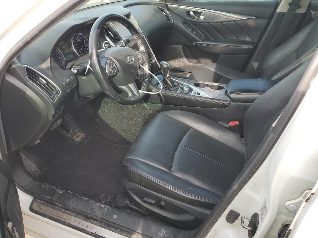 2015 Infiniti Q50 VIN JN1BV7AR1FM420094 Copart auction photo, front end damage thumbnail 7