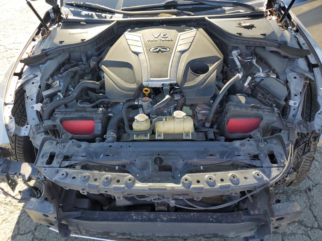 2017 Infiniti Q50 VIN JN1EV7AP8HM730032 Copart auction photo, front end damage thumbnail 11
