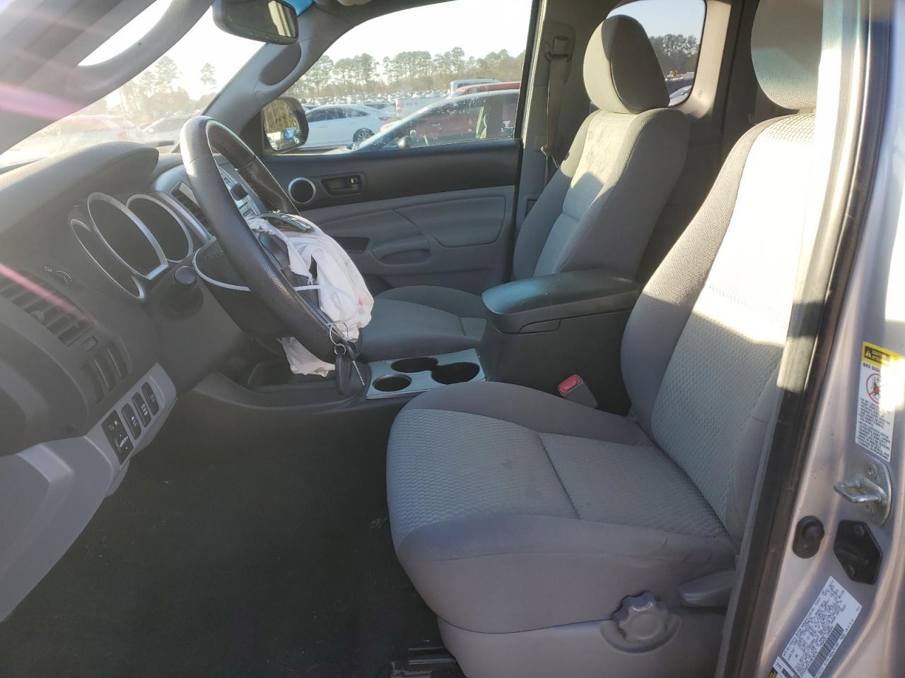 2012 Toyota Tacoma VIN 5TFUX4EN1CX010279 Copart auction photo, front end / side damage thumbnail 7