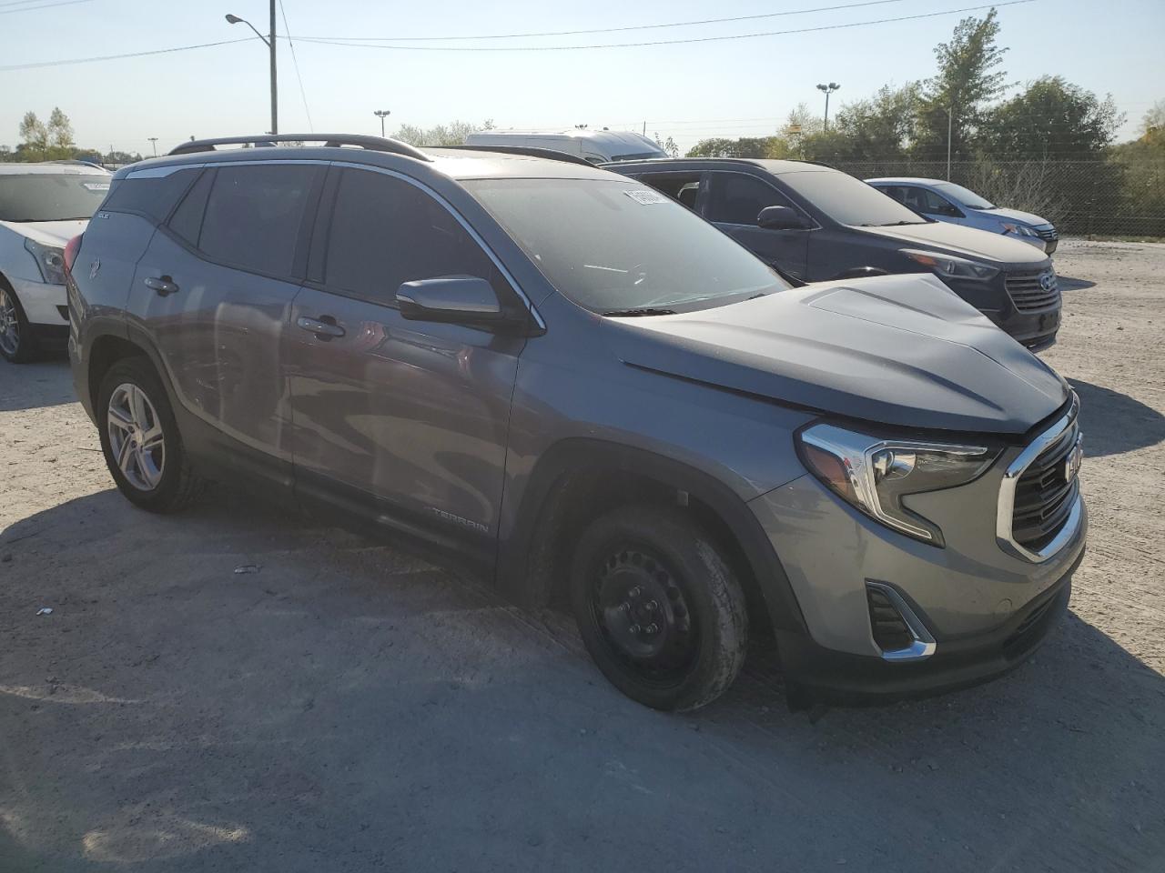 2019 GMC Terrain VIN 3GKALMEV8KL169233 Copart auction photo, front end / minor dent/scratches damage thumbnail 4