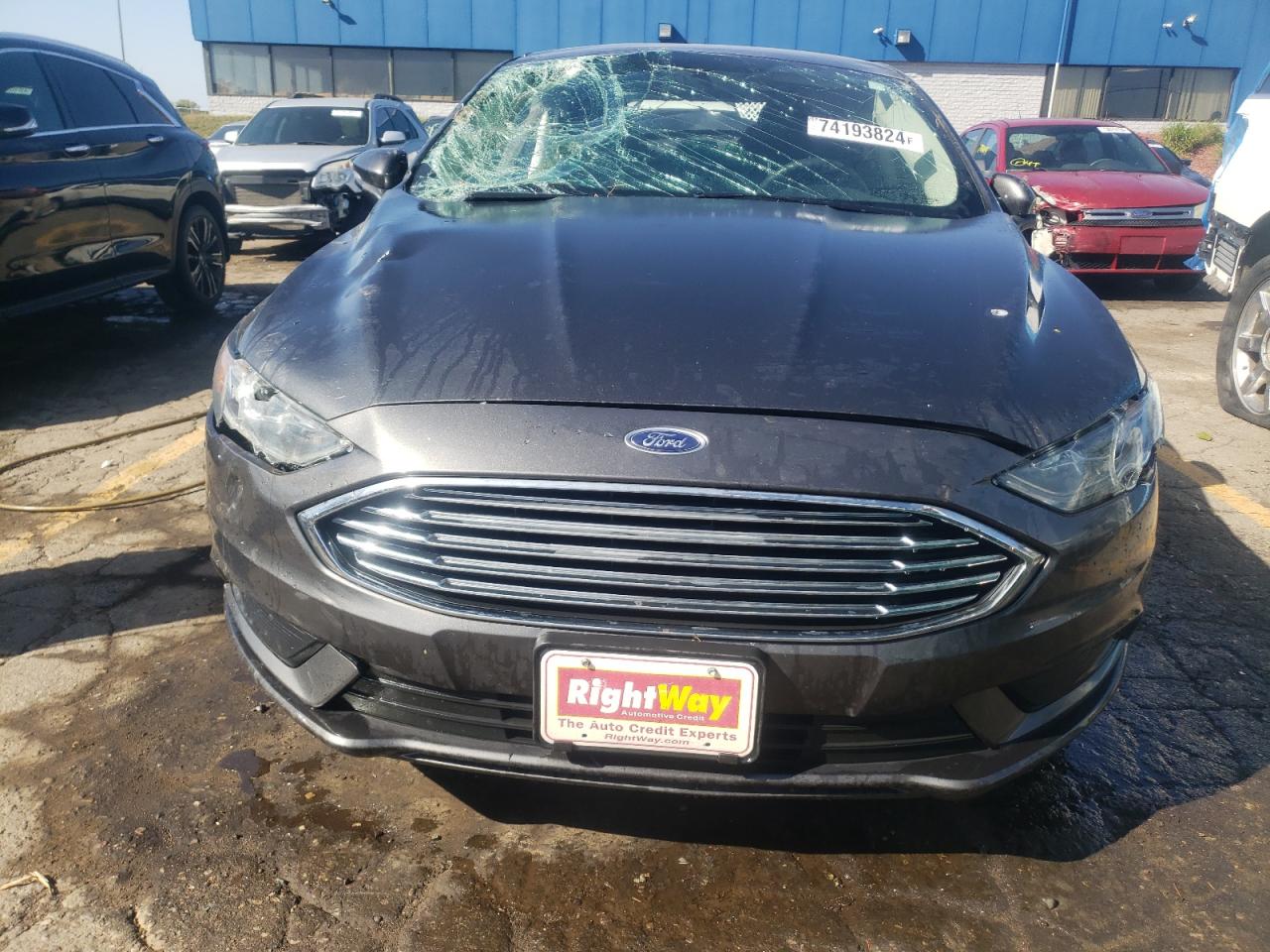 2017 Ford Fusion VIN 3FA6P0HD5HR225688 Copart auction photo, rear end / all over damage thumbnail 5