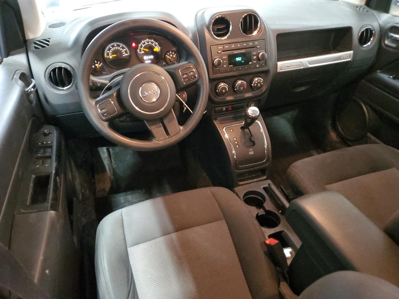 2016 Jeep Compass VIN 1C4NJDBB7GD626530 Copart auction photo, front end damage thumbnail 8