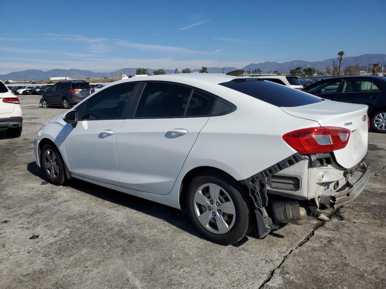 2016 Chevrolet Cruze VIN 1G1BC5SM3G7275353 Copart auction photo, rear end damage thumbnail 2