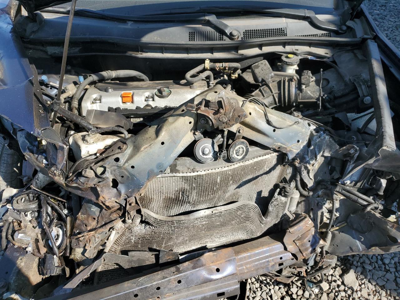 2010 Honda Accord VIN 1HGCP2F30AA081617 Copart auction photo, front end / rear end damage thumbnail 11