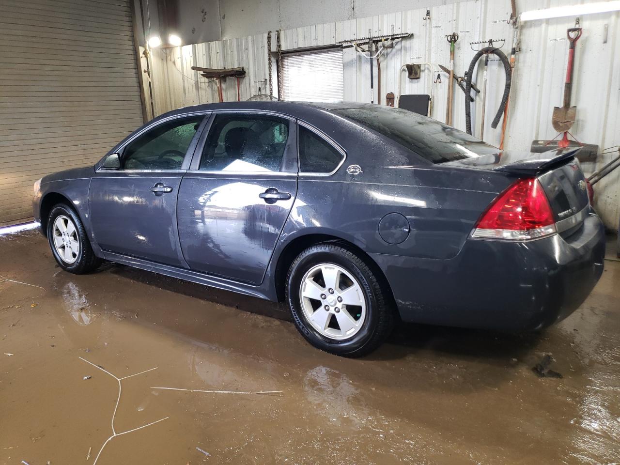 2009 Chevrolet Impala VIN 2G1WT57K291310585 Copart auction photo, side / rear end damage thumbnail 2
