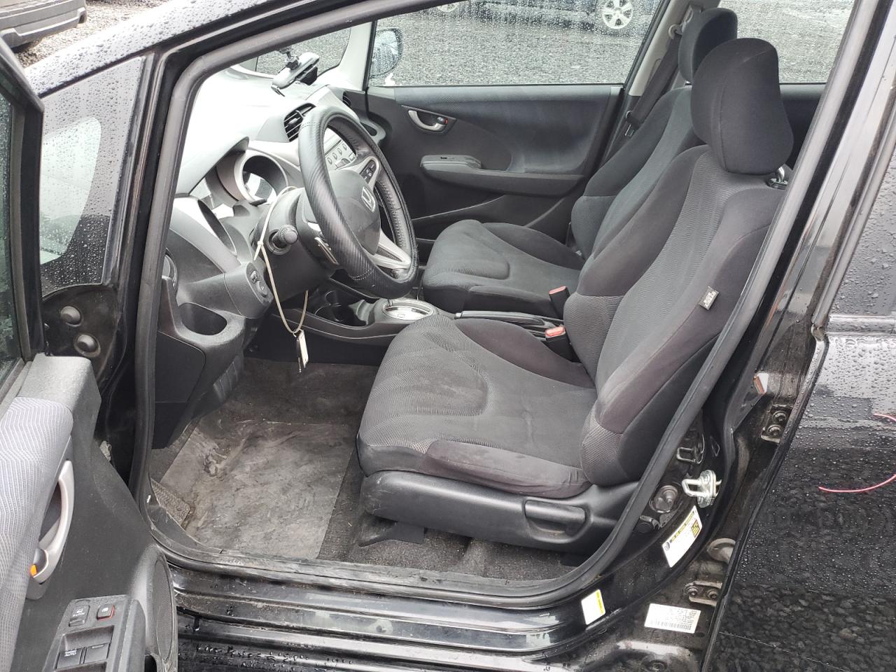2010 Honda Fit VIN JHMGE8H40AS019996 Copart auction photo, rear end / side damage thumbnail 7