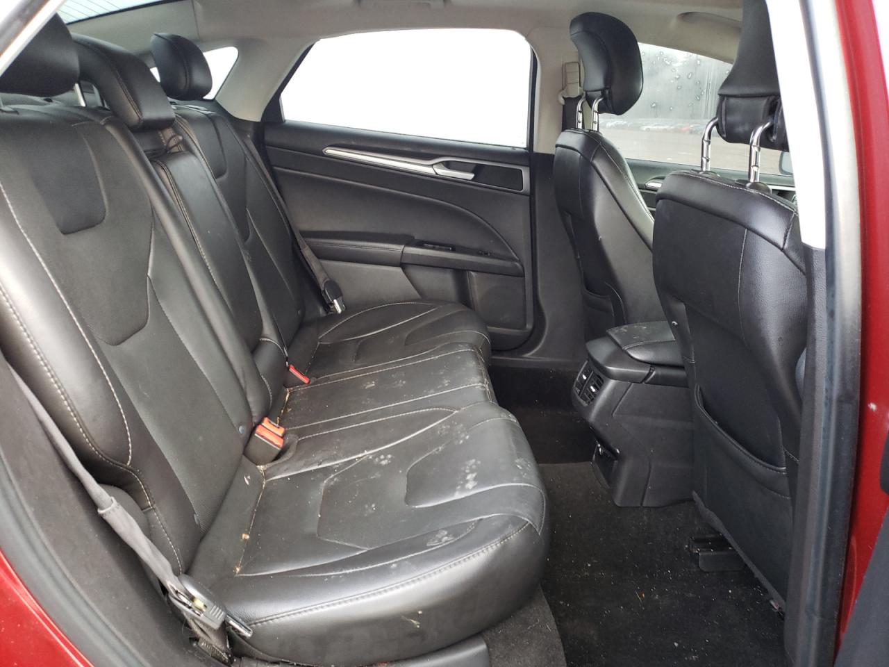 2014 Ford Fusion VIN 3FA6P0K93ER380255 Copart auction photo, front end / side damage thumbnail 10