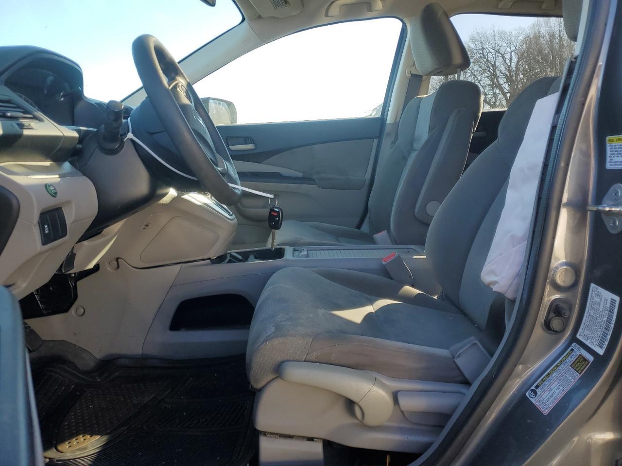 2013 Honda CR-V VIN 2HKRM4H50DH676900 Copart auction photo, front end / side damage thumbnail 7