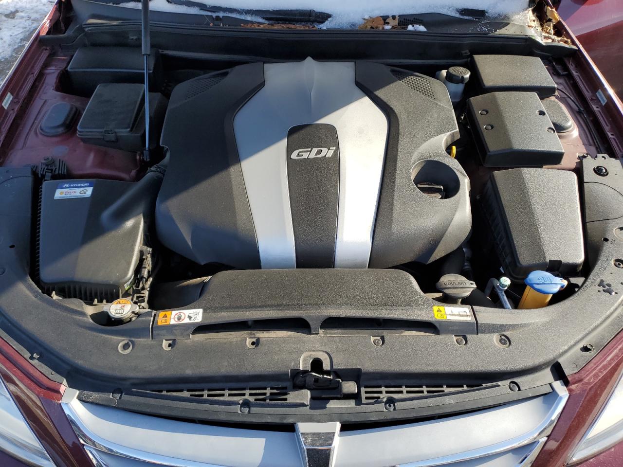 2013 Hyundai Genesis VIN KMHGC4DD6DU221722 Copart auction photo, rear end damage thumbnail 11