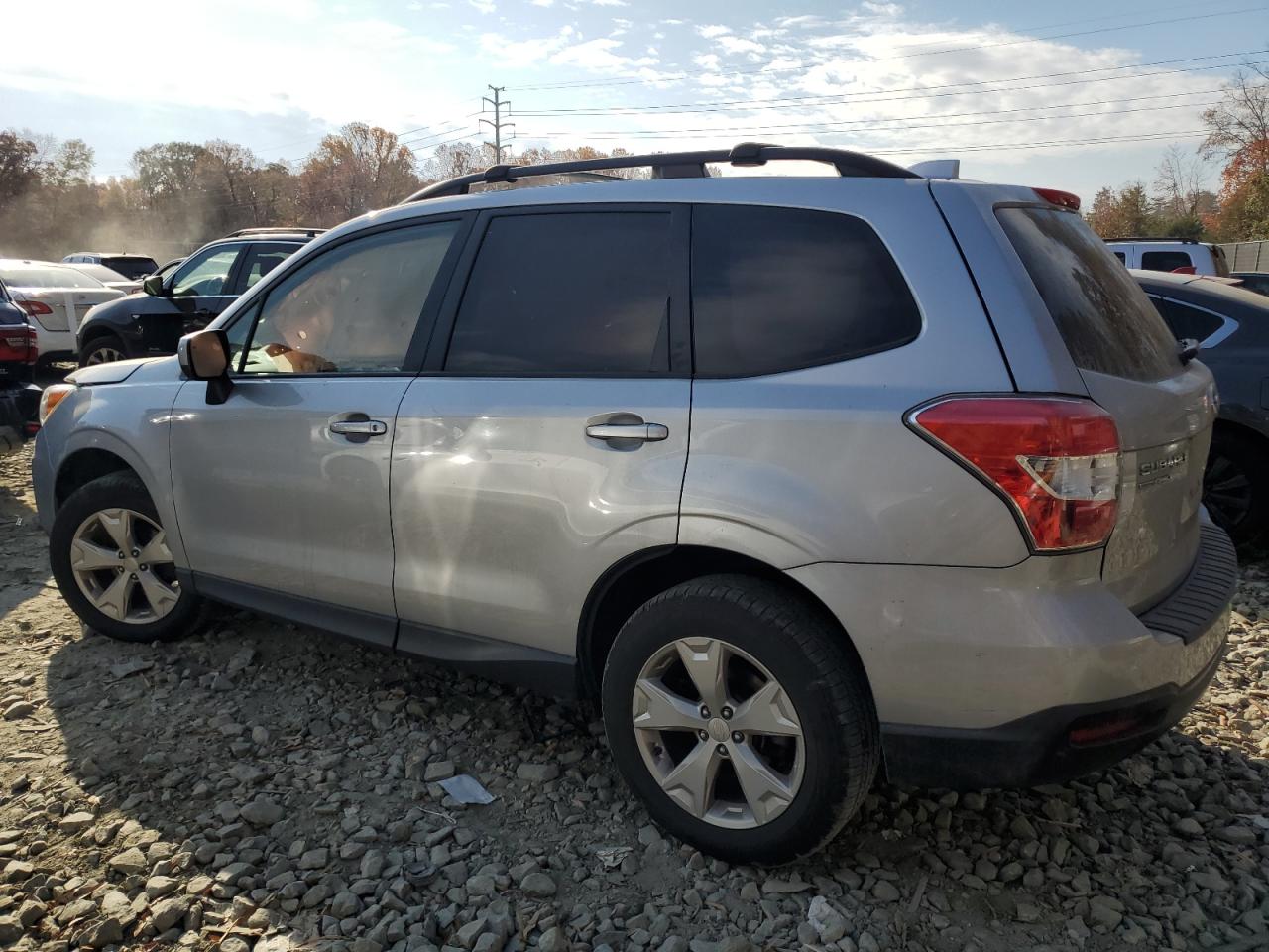 2016 Subaru Forester VIN JF2SJAFC3GH559939 Copart auction photo, front end damage thumbnail 2