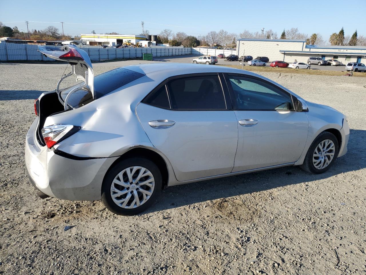 2019 Toyota Corolla VIN 5YFBURHE9KP940484 Copart auction photo, rear end / side damage thumbnail 3