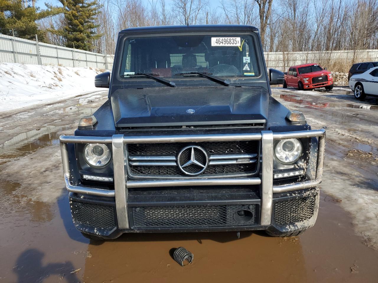 2015 Mercedes-Benz G-klasse VIN WDCYC7DFXFX237297 Copart auction photo, side damage thumbnail 5