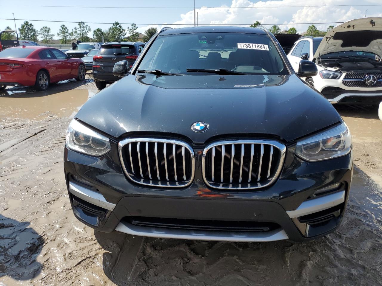 2021 BMW X3 VIN 5UXTY3C01M9H99583 Copart auction photo, water/flood damage thumbnail 5