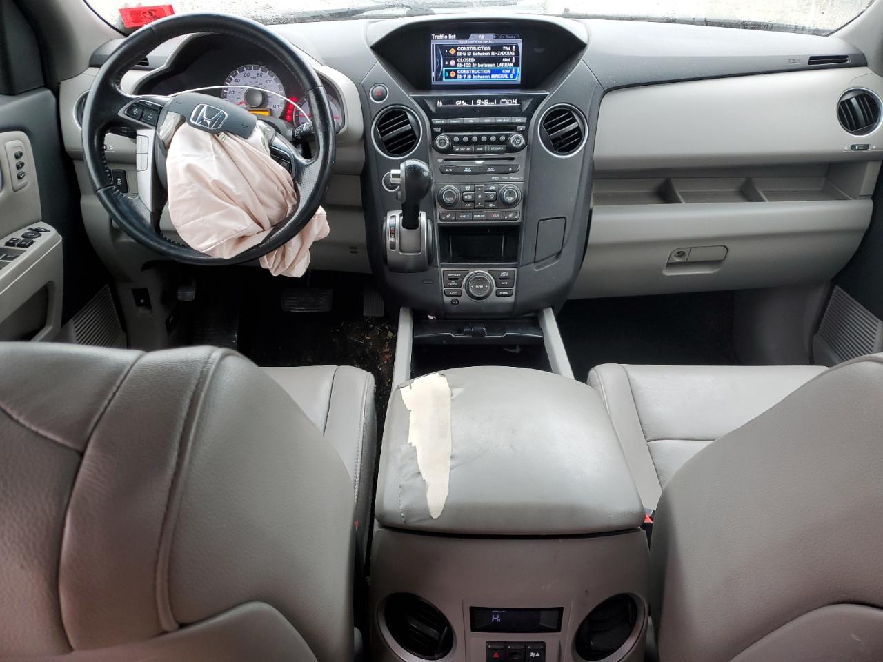 2013 Honda Pilot VIN 5FNYF4H9XDB061715 Copart auction photo, front end damage thumbnail 8