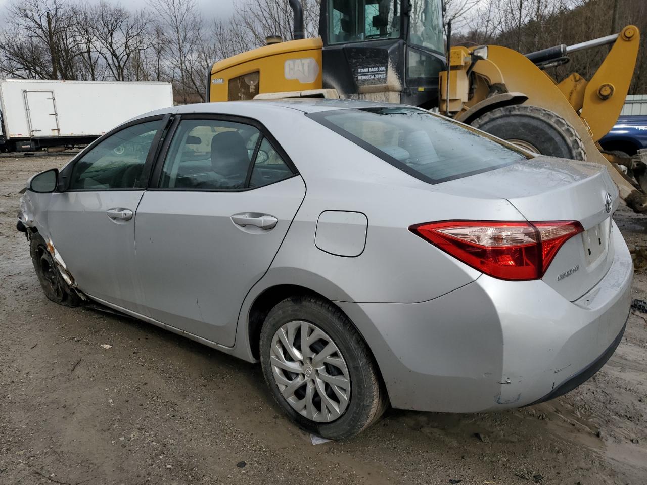 2019 Toyota Corolla VIN 2T1BURHE7KC246165 Copart auction photo, front end / side damage thumbnail 2