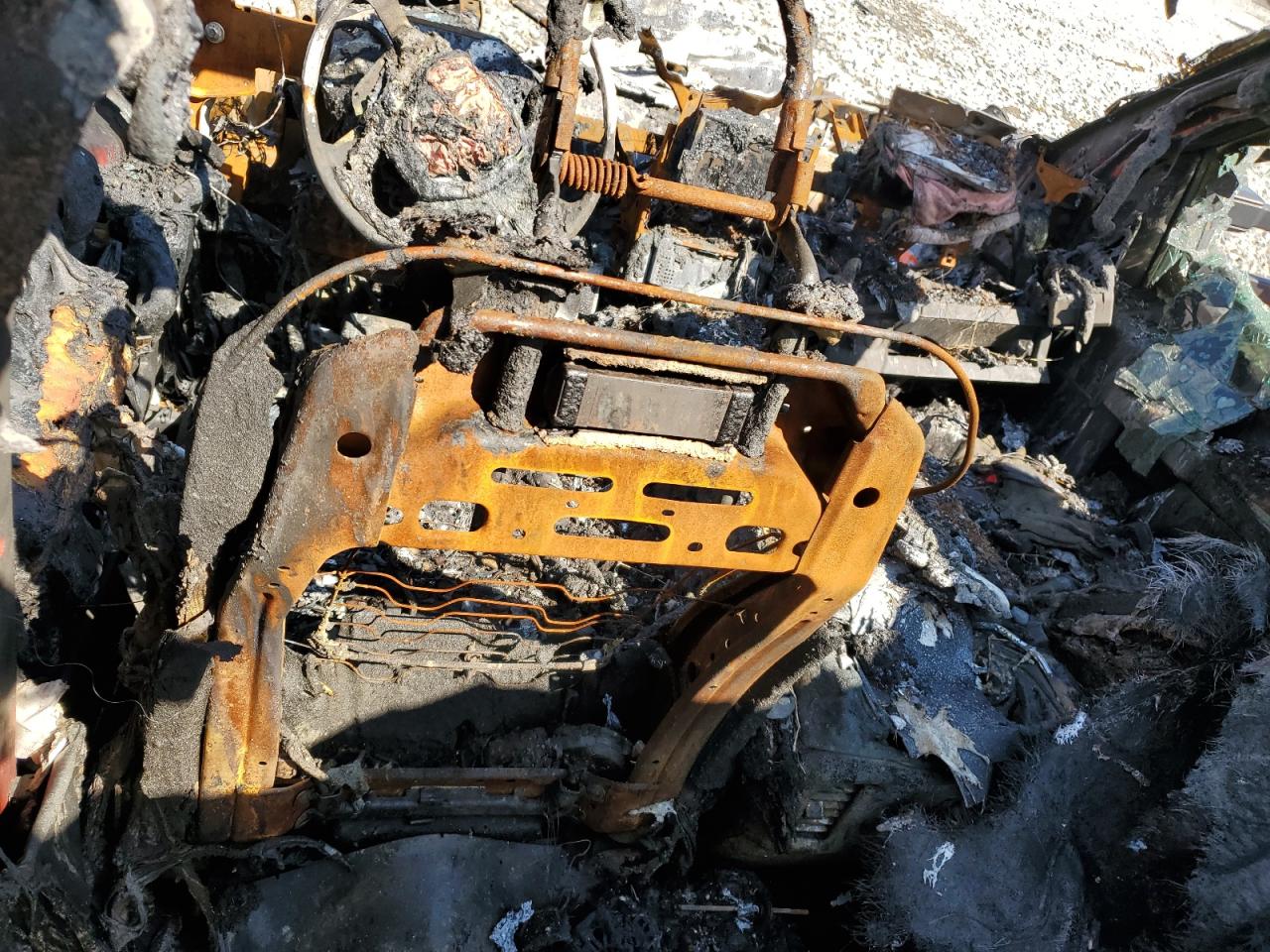 2017 Ford F350 VIN 1FT8W3DT1HEC85152 Copart auction photo, burn damage thumbnail 8