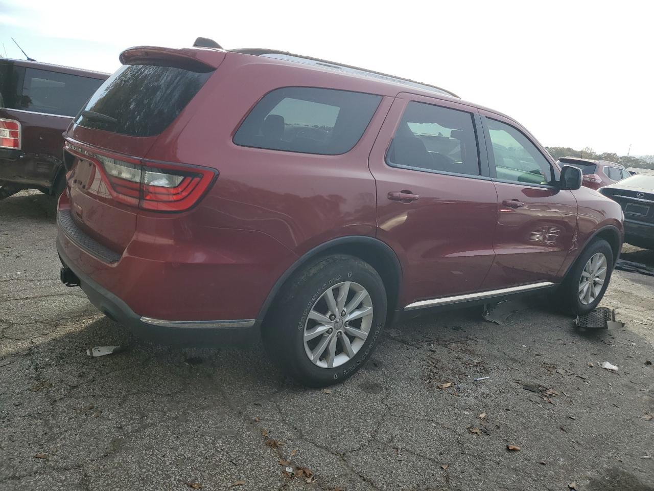 2014 Dodge Durango VIN 1C4RDHAG4EC339050 Copart auction photo, mechanical damage thumbnail 3
