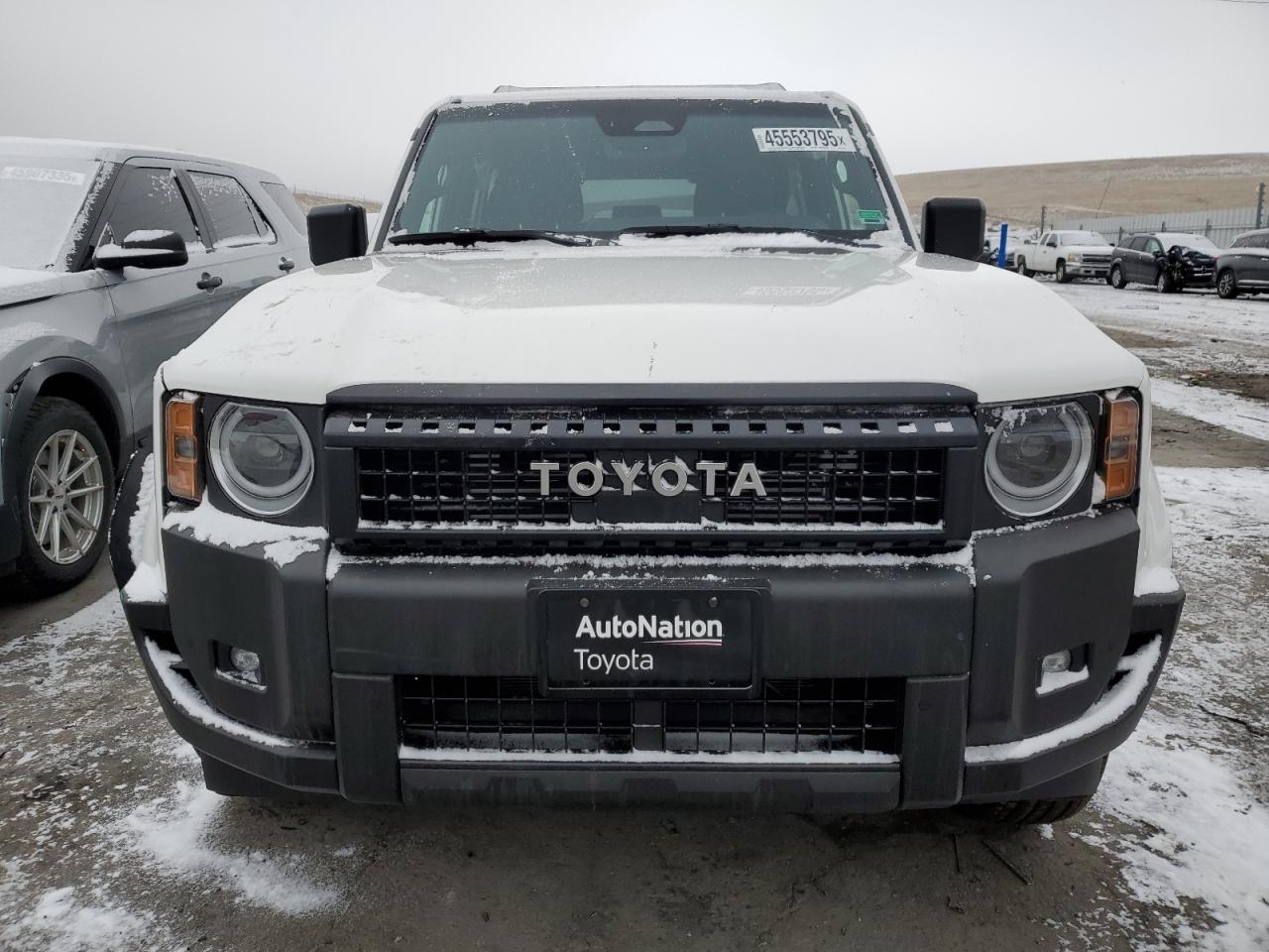 2024 Toyota Land Cruiser VIN JTEABFAJ8RK017182 Copart auction photo, front end / side damage thumbnail 5