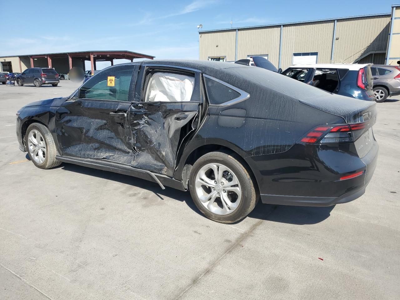 2023 Honda Accord VIN 1HGCY1F20PA042730 Copart auction photo, side damage thumbnail 2