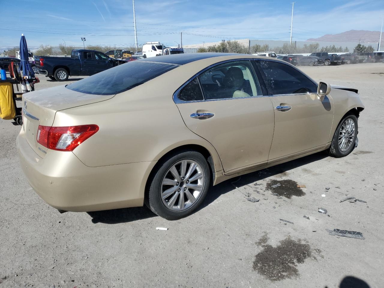 2007 Lexus ES VIN JTHBJ46G772092514 Copart auction photo, front end damage thumbnail 3