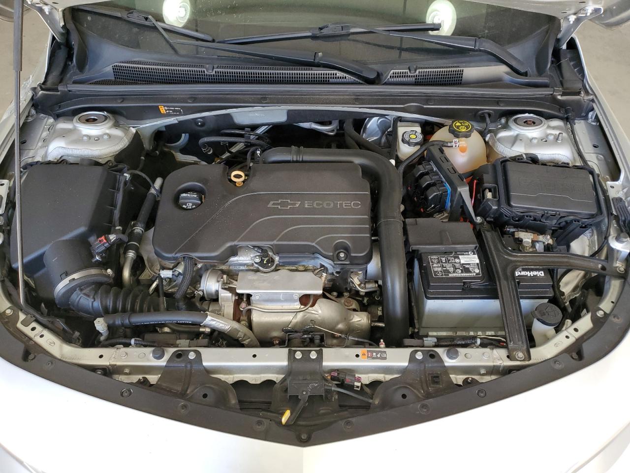 2017 Chevrolet Malibu VIN 1G1ZE5ST3HF176748 Copart auction photo, front end / undercarriage damage thumbnail 11