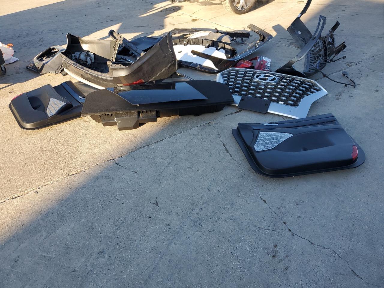 2021 Hyundai Palisade VIN KM8R54HE1MU177716 Copart auction photo, all over damage thumbnail 13