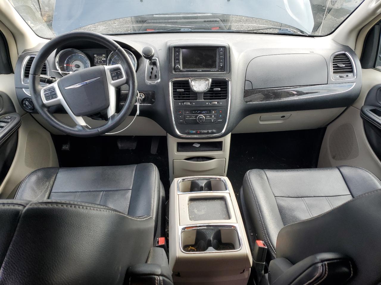 2014 Chrysler Town & Country VIN 2C4RC1BG2ER293783 Copart auction photo, rear end damage thumbnail 8