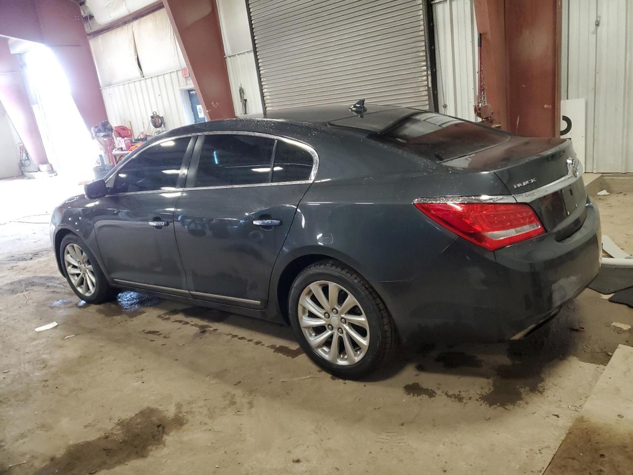 2014 Buick LaCrosse VIN 1G4GB5G39EF181394 Copart auction photo, front end / side damage thumbnail 2