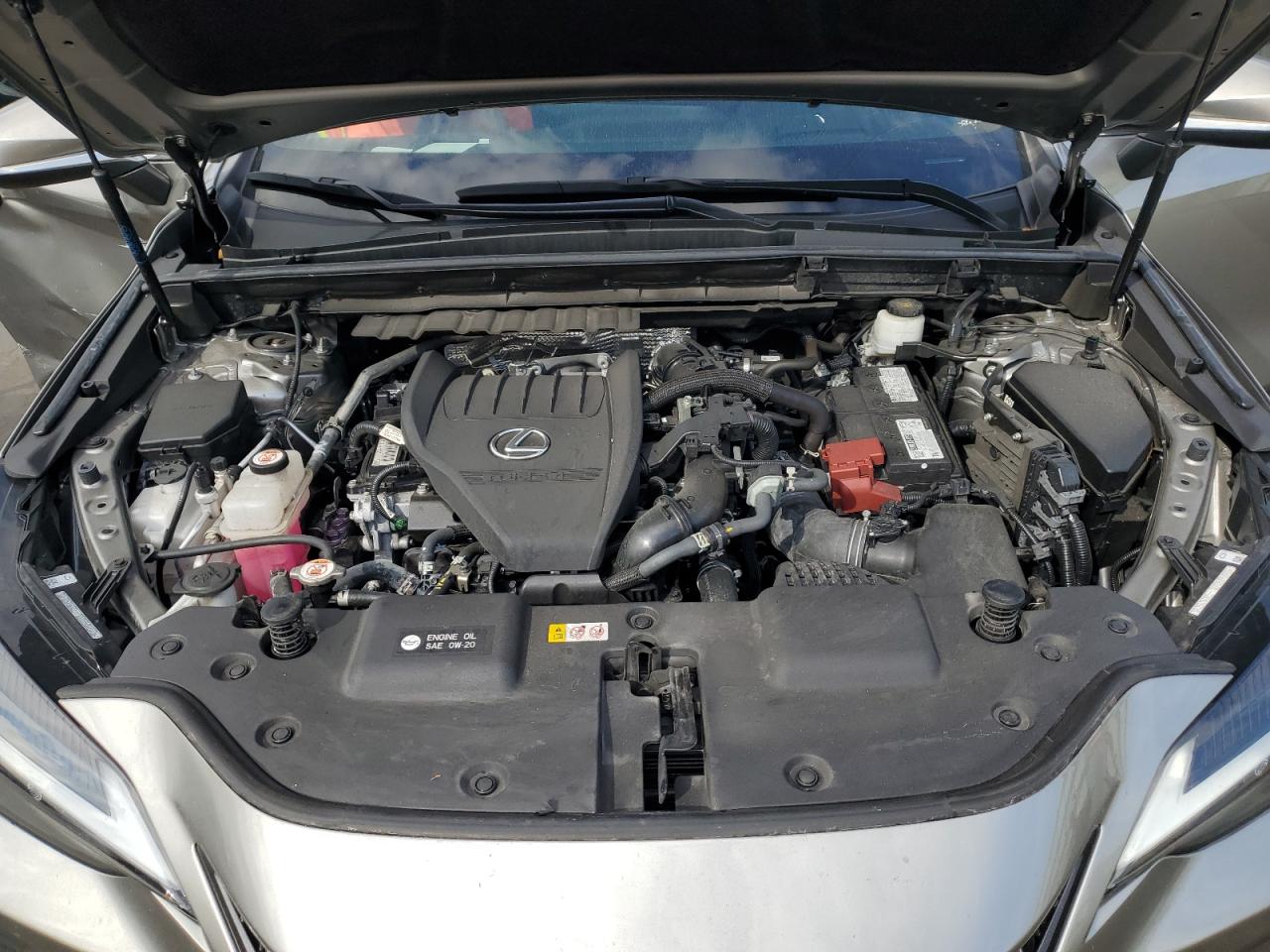 2022 Lexus NX VIN 2T2GGCEZXNC010403 Copart auction photo, side damage thumbnail 12