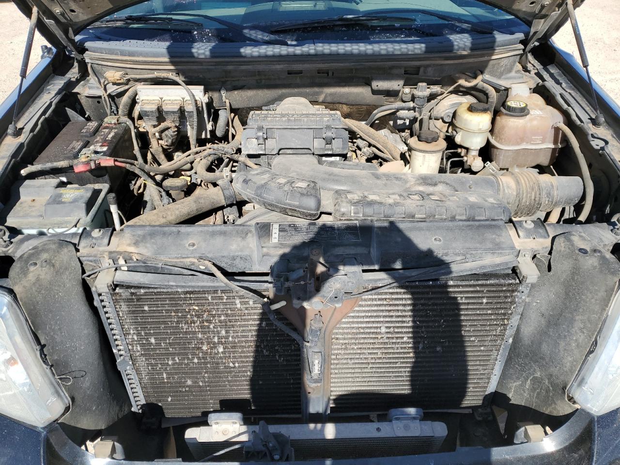 2008 Ford F-150 VIN 1FTPW12V88FC12035 Copart auction photo, side / front end damage thumbnail 11