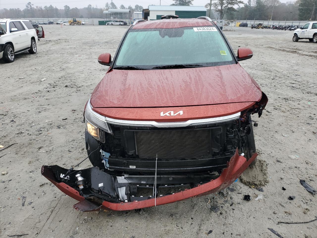 2023 KIA Seltos VIN KNDEU2AA9P7409984 Copart auction photo, all over damage thumbnail 5