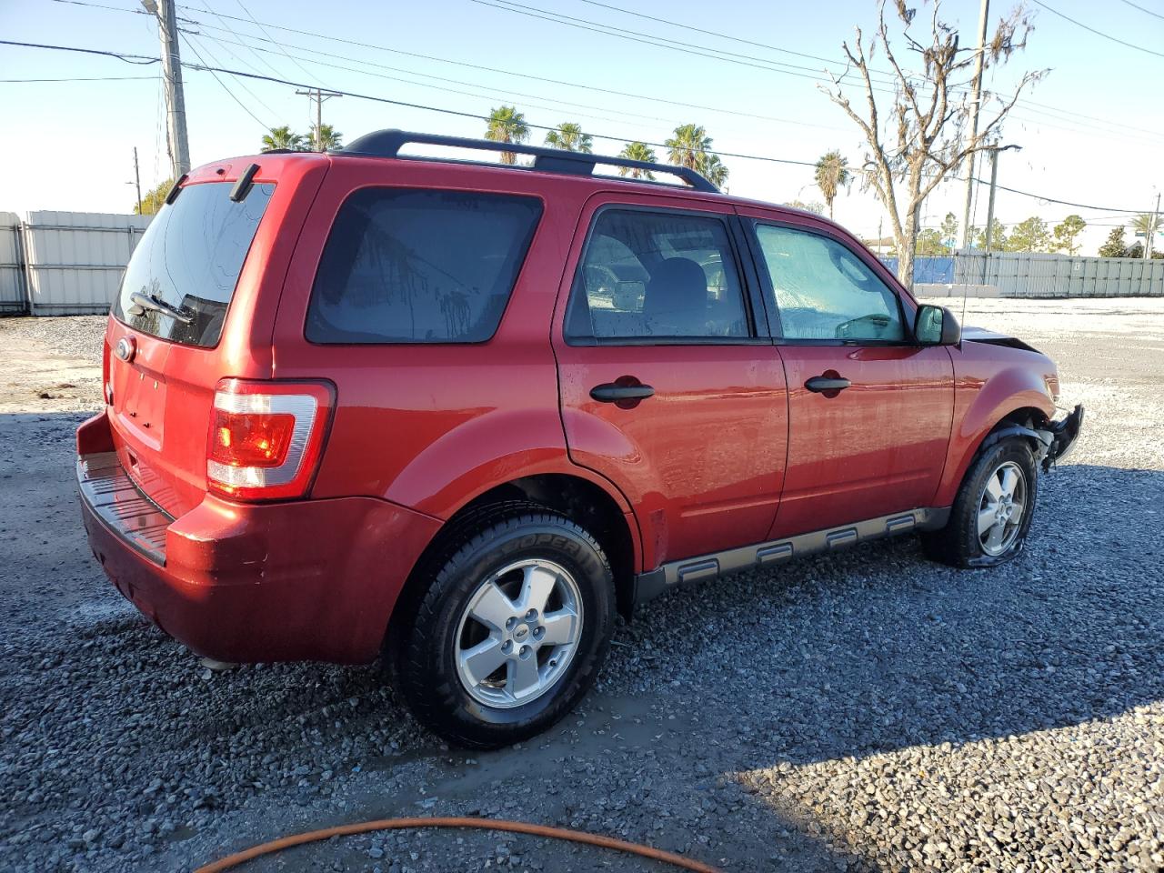 2012 Ford Escape VIN 1FMCU0D72CKC77309 Copart auction photo, front end / side damage thumbnail 3