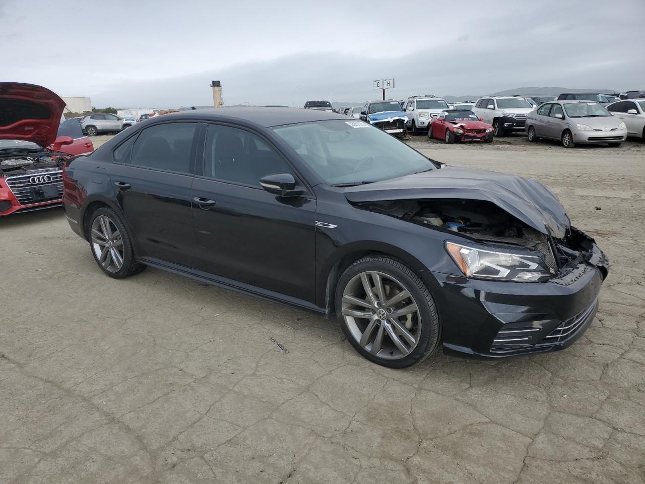 2018 Volkswagen Passat VIN 1VWAA7A35JC034256 Copart auction photo, front end damage thumbnail 4