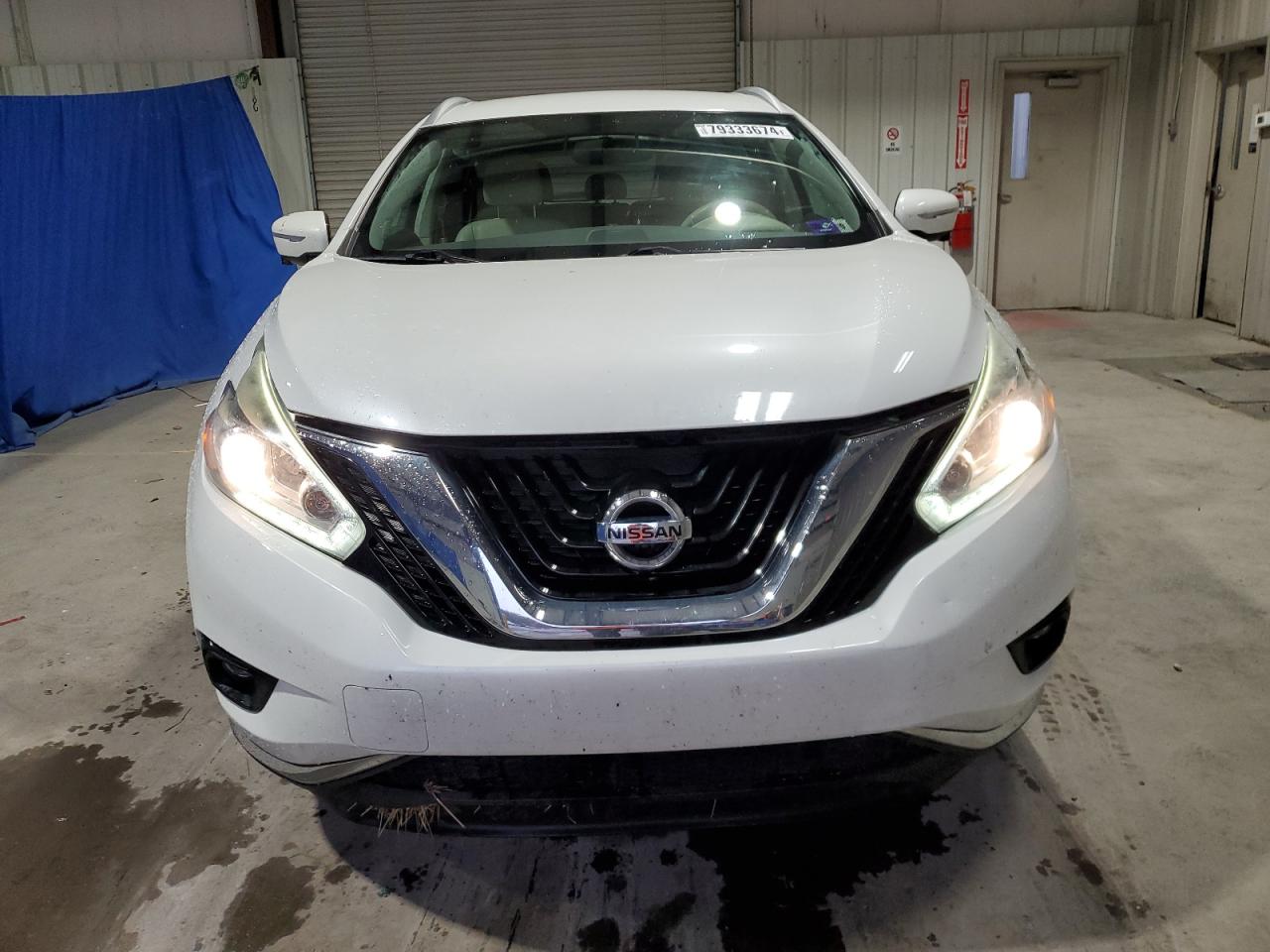 2015 Nissan Murano VIN 5N1AZ2MH1FN209227 Copart auction photo, front end / rear end damage thumbnail 5