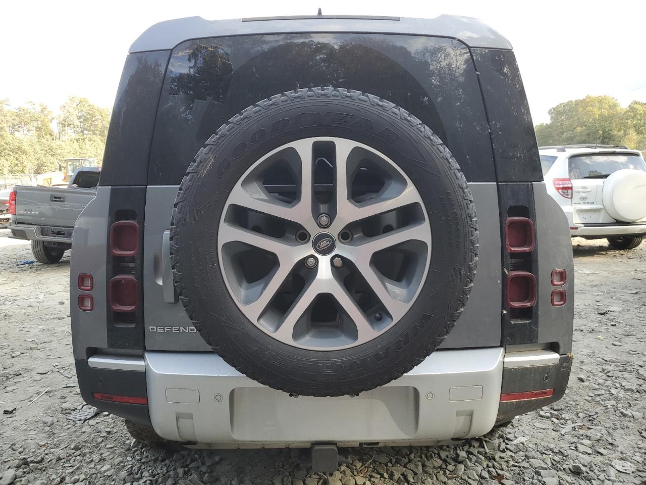 2024 Land Rover Defender VIN SALEJFFU8R2268336 Copart auction photo, rollover damage thumbnail 6