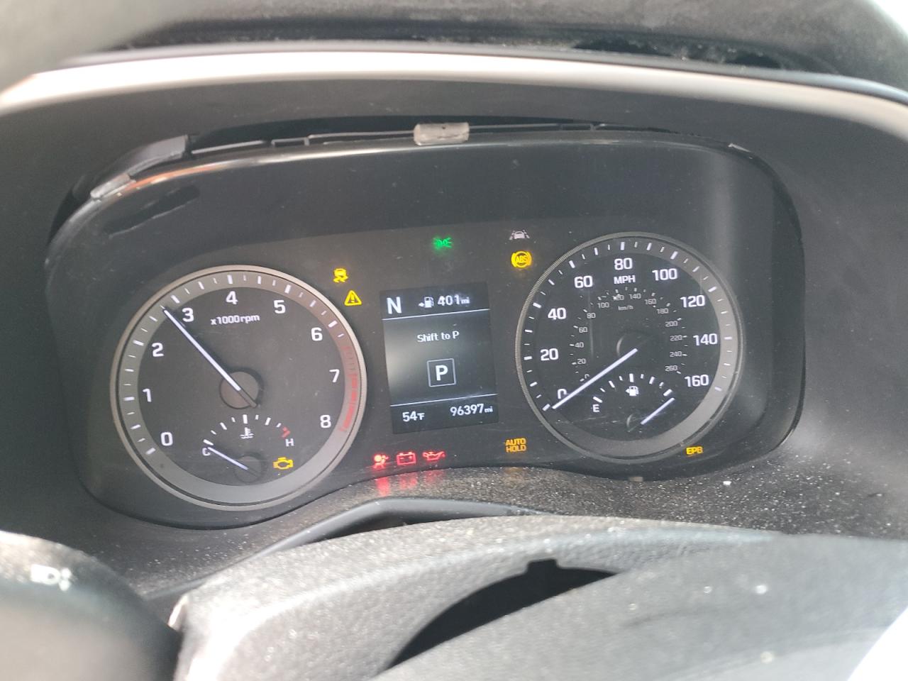 2019 Hyundai Tucson VIN KM8J33A43KU072879 Copart auction photo, front end / all over damage thumbnail 9