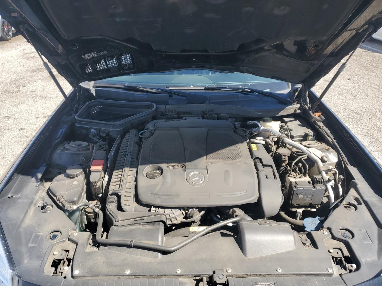 2012 Mercedes-Benz SLK-klasse VIN WDDPK5HA1CF033101 Copart auction photo, rear end damage thumbnail 11