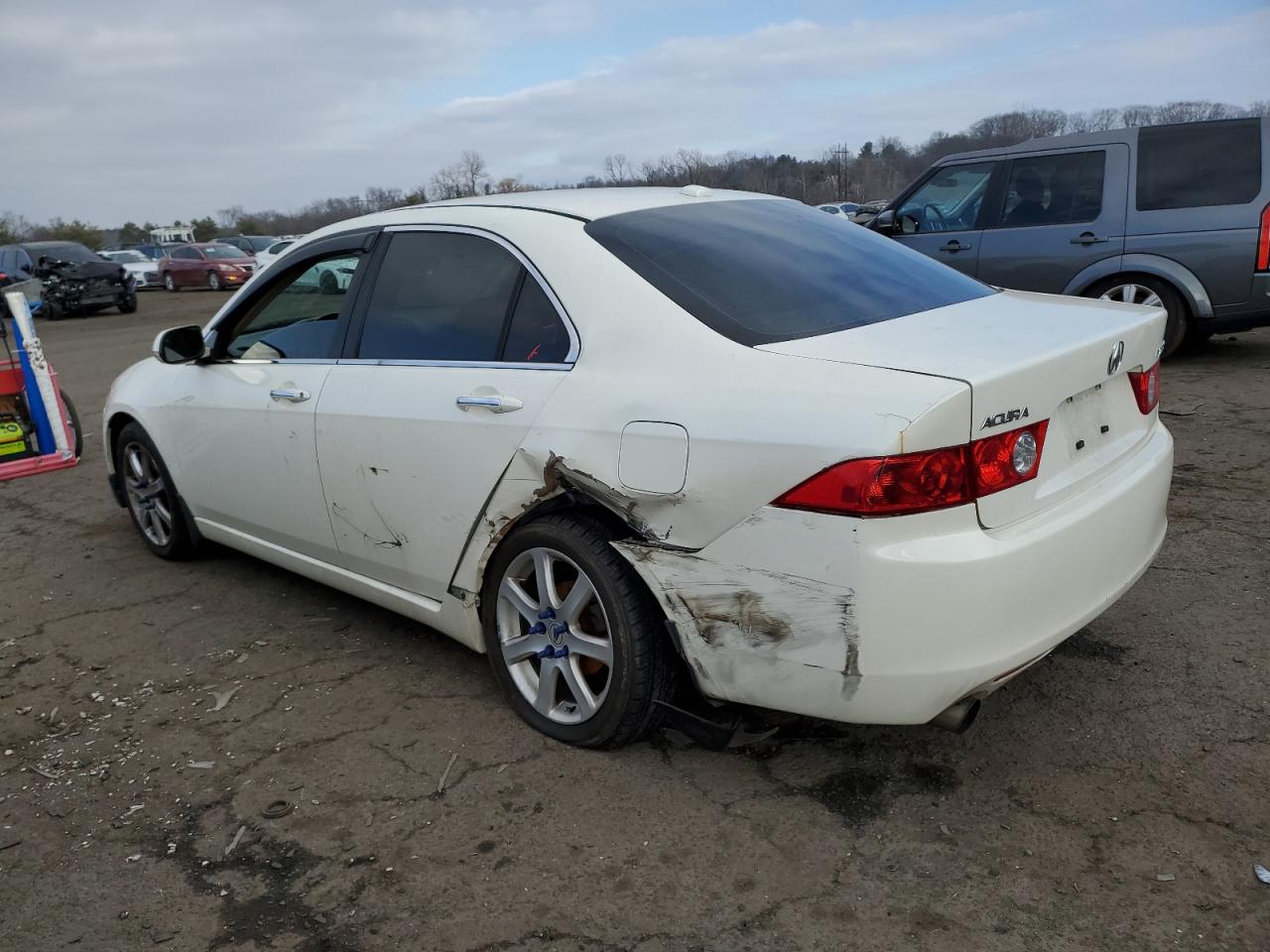 2005 Acura TSX VIN JH4CL96965C012382 Copart auction photo, side damage thumbnail 2