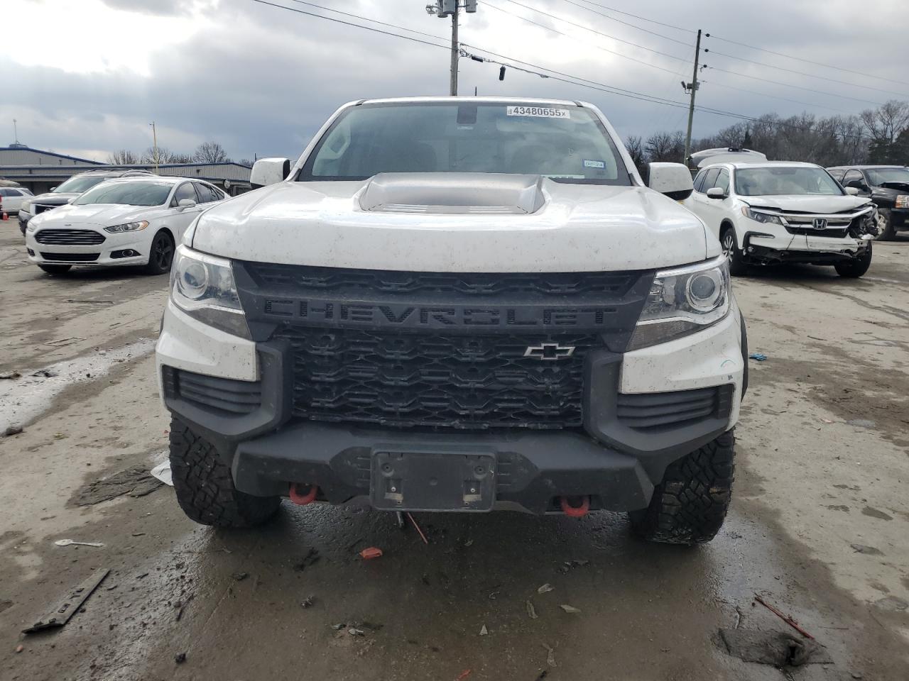 2022 Chevrolet Colorado VIN 1GCGTEEN2N1186097 Copart auction photo, rear end damage thumbnail 5