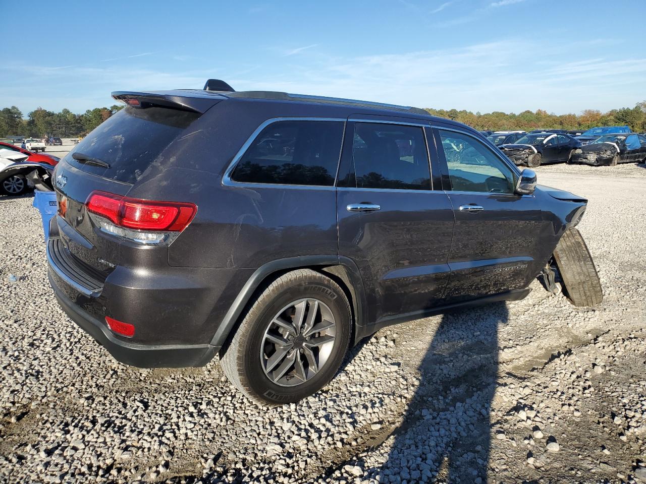 2020 Jeep Grand Cherokee VIN 1C4RJEBG9LC128302 Copart auction photo, front end damage thumbnail 3