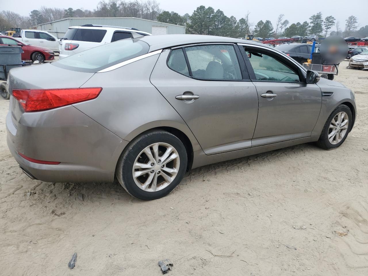 2012 KIA Optima VIN 5XXGM4A72CG084248 Copart auction photo, side / front end damage thumbnail 3