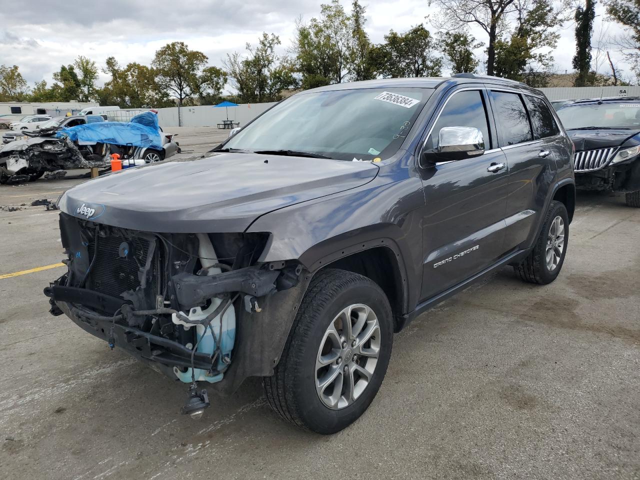 2015 Jeep Grand Cherokee VIN 1C4RJFBG3FC844378