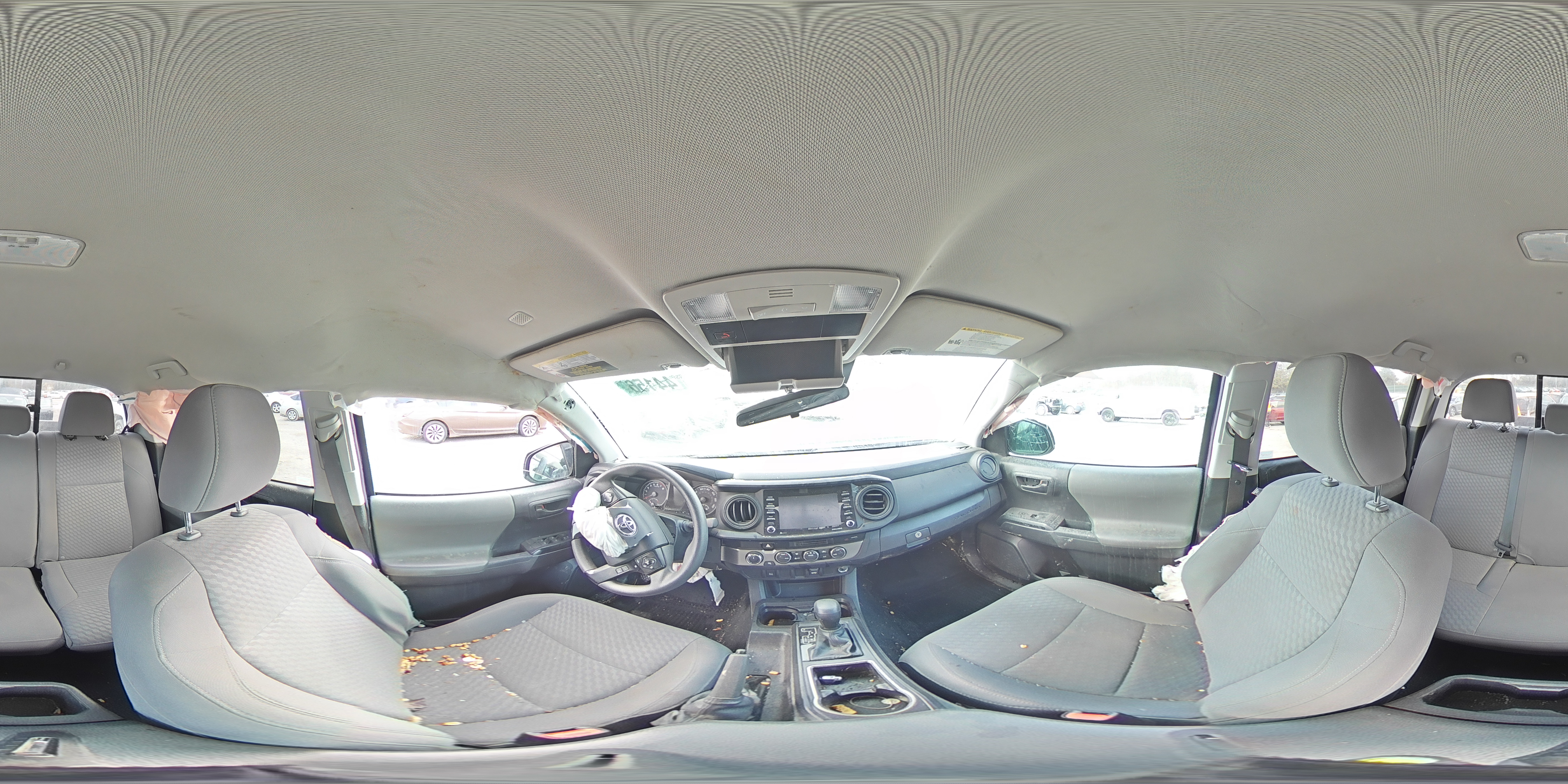 2023 Toyota Tacoma VIN 3TMCZ5ANXPM607248 Copart auction photo, all over damage thumbnail 12